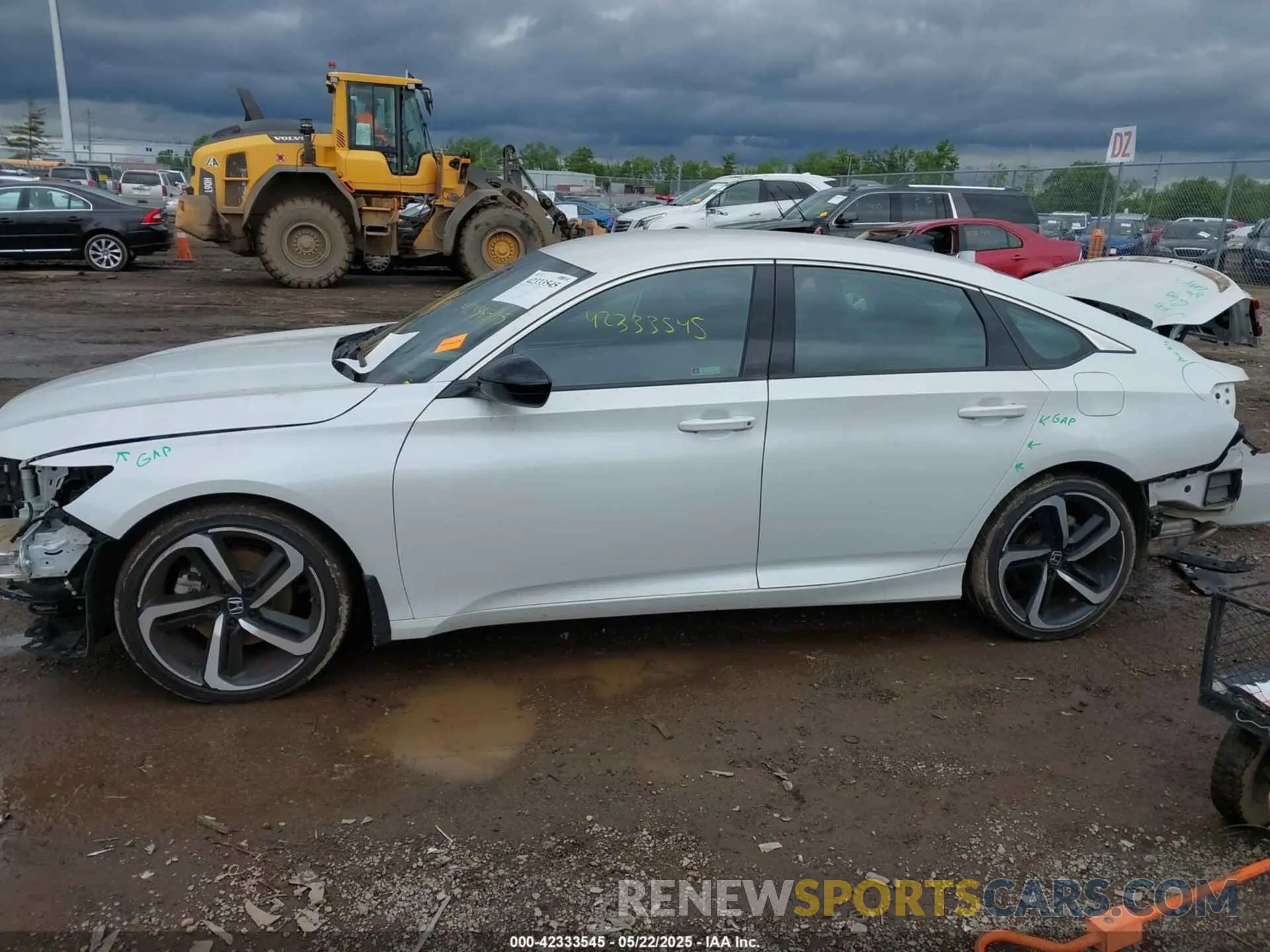 15 fotografías del automóvil dañado 1HGCV1F34NA103799 HONDA ACCORD 2022