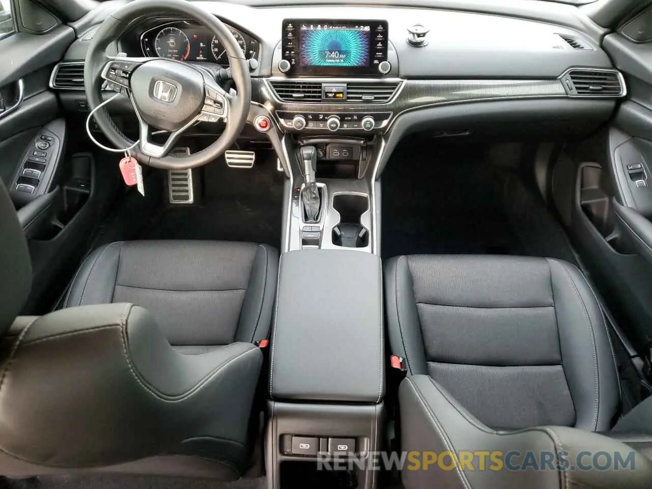 8 fotografías del automóvil dañado 1HGCV1F34NA117640 HONDA ACCORD 2022