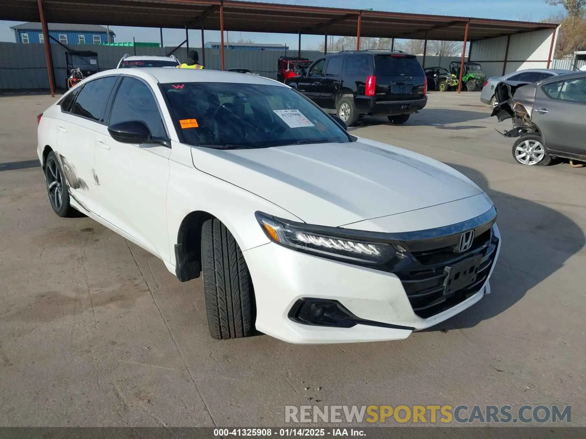 1 fotografías del automóvil dañado 1HGCV1F34NA124295 HONDA ACCORD 2022