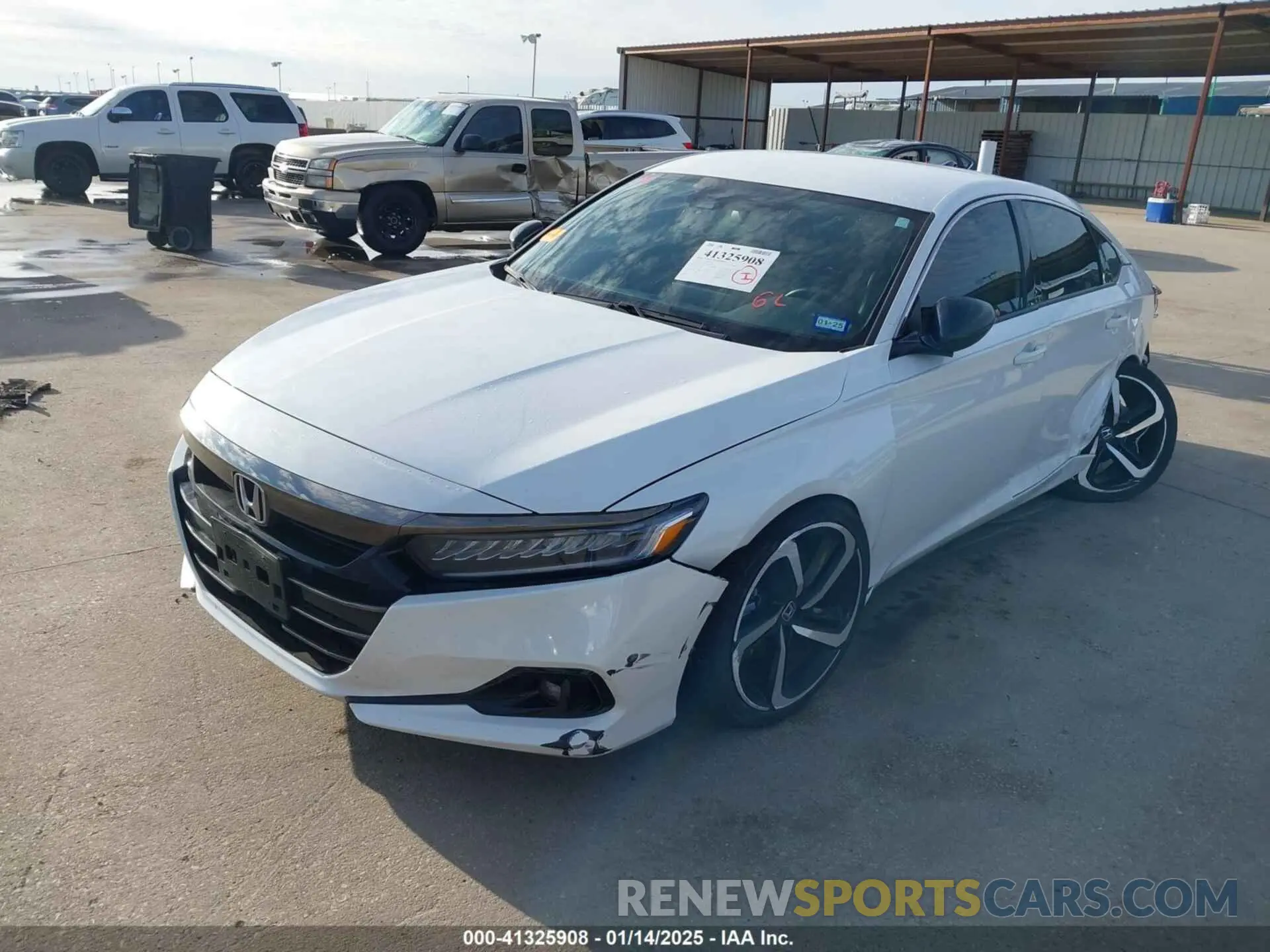 2 fotografías del automóvil dañado 1HGCV1F34NA124295 HONDA ACCORD 2022