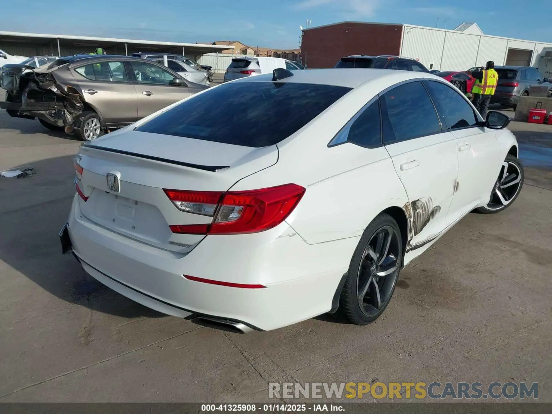 4 fotografías del automóvil dañado 1HGCV1F34NA124295 HONDA ACCORD 2022