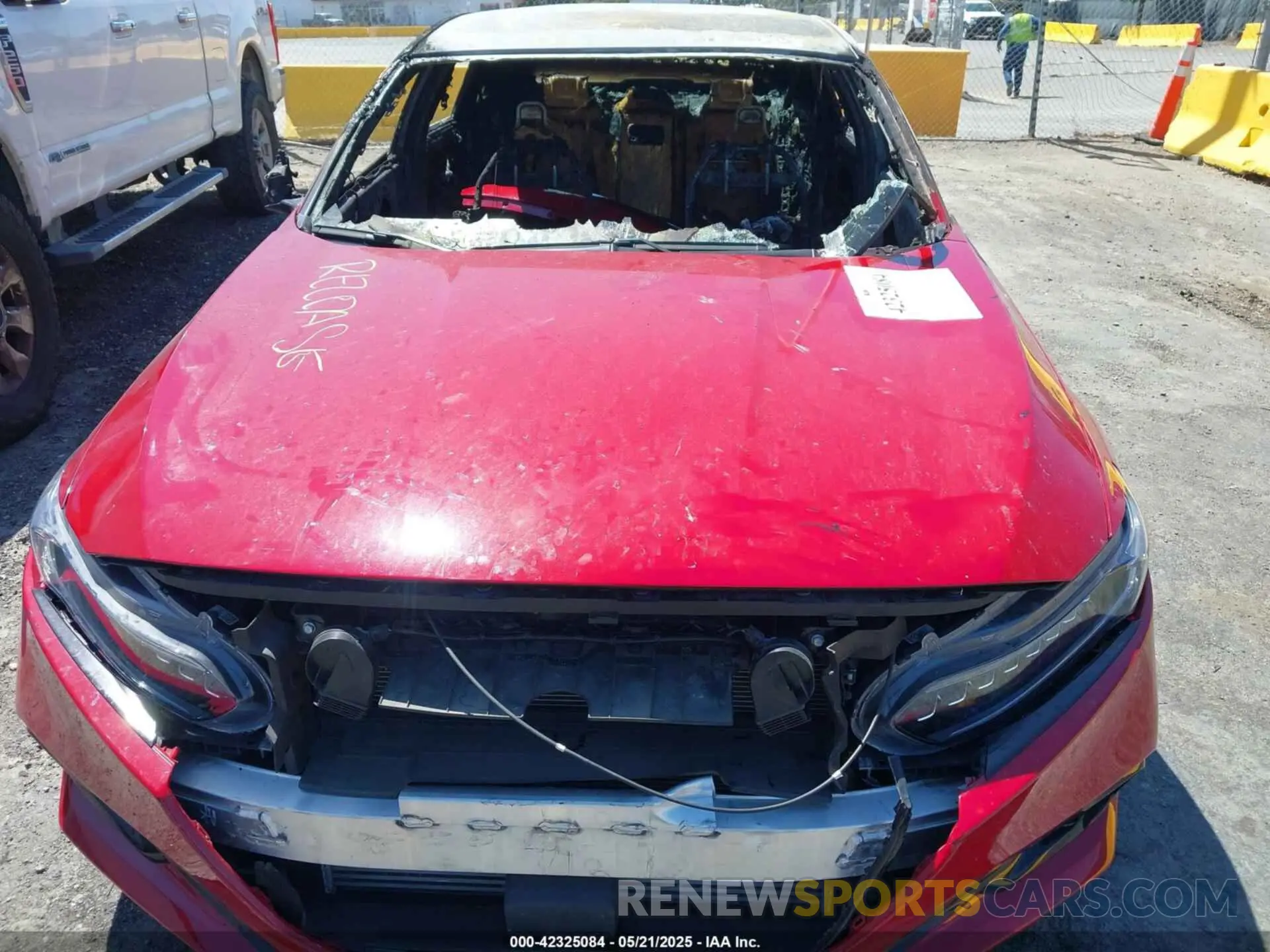 10 fotografías del automóvil dañado 1HGCV1F35NA030040 HONDA ACCORD 2022