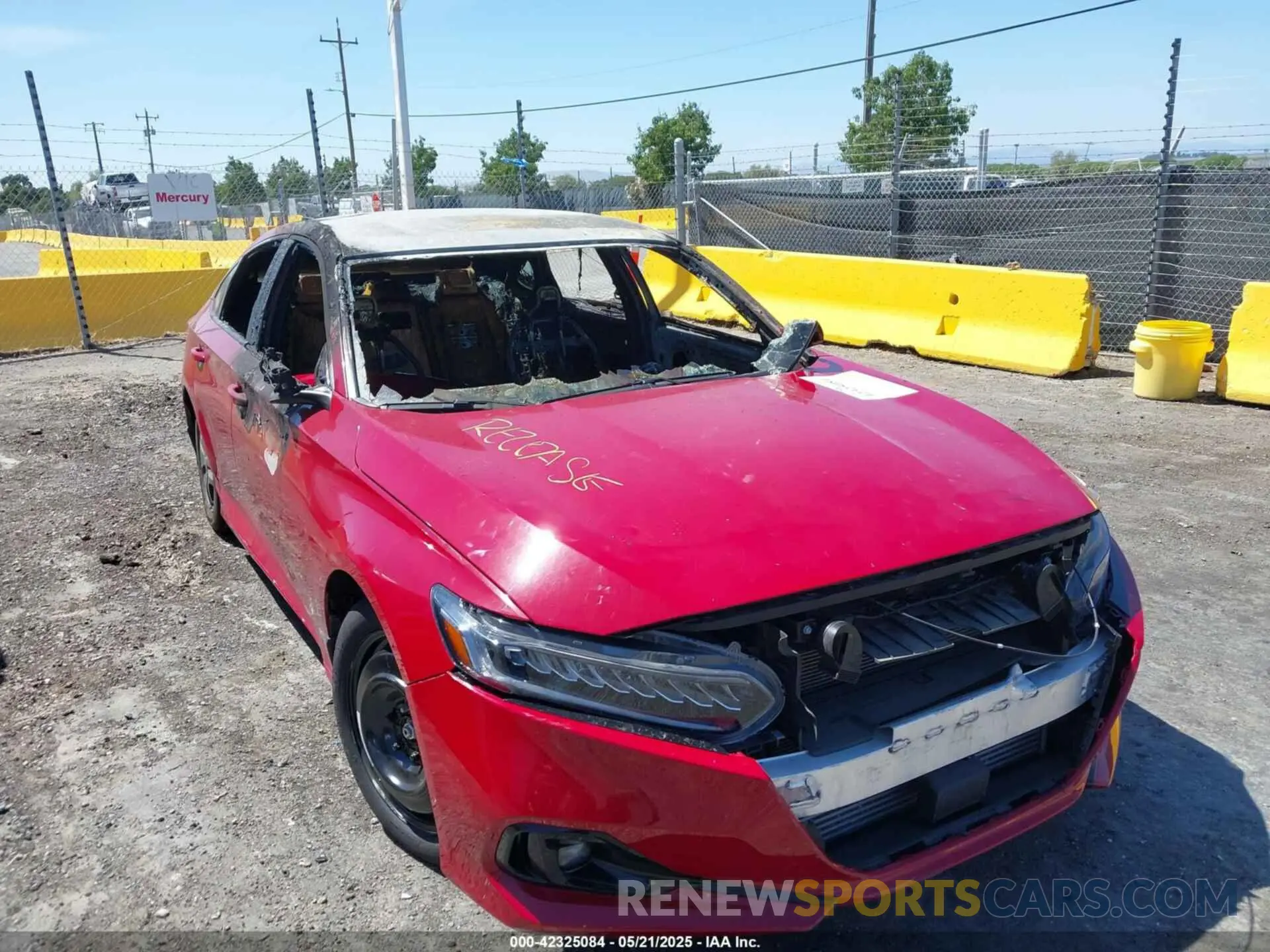 6 fotografías del automóvil dañado 1HGCV1F35NA030040 HONDA ACCORD 2022