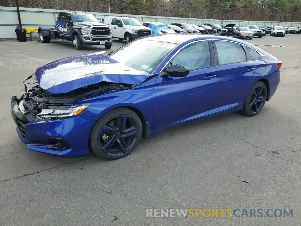 1 fotografías del automóvil dañado 1HGCV1F35NA030927 HONDA ACCORD 2022