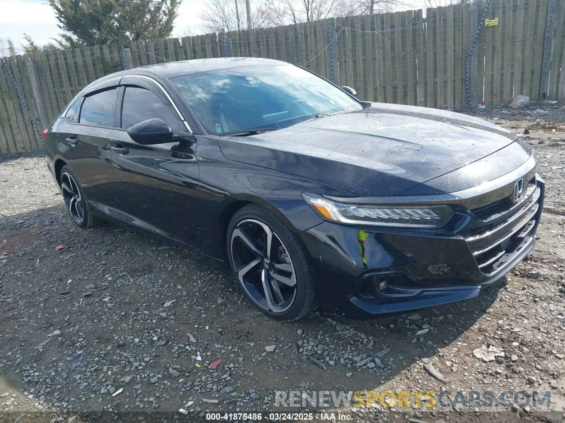 1 fotografías del automóvil dañado 1HGCV1F35NA103049 HONDA ACCORD 2022