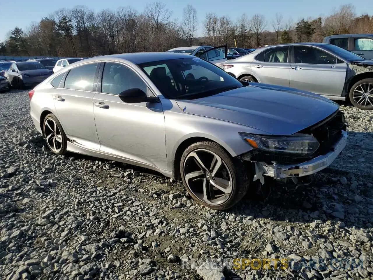 4 fotografías del automóvil dañado 1HGCV1F35NA110325 HONDA ACCORD 2022