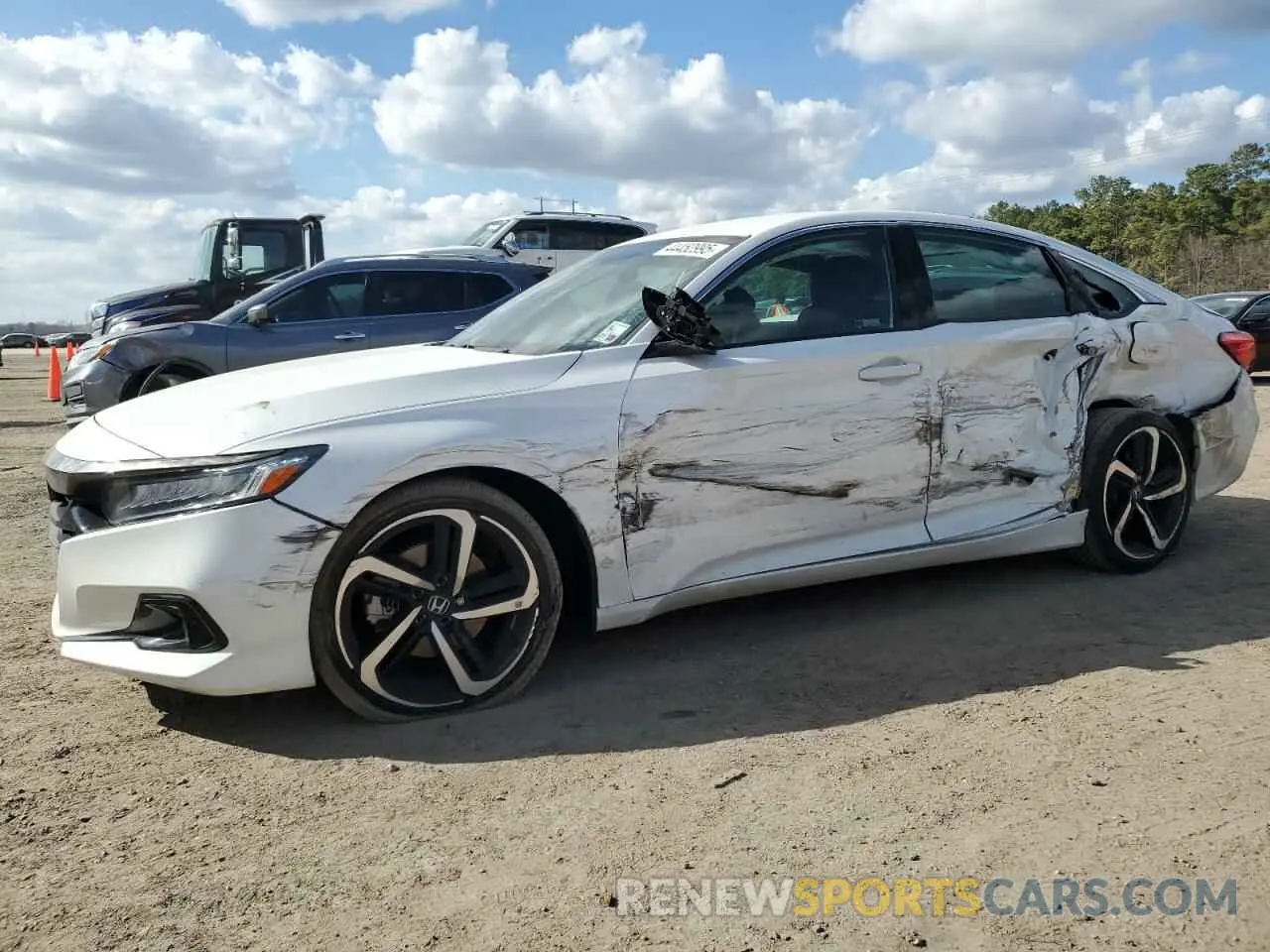 1 fotografías del automóvil dañado 1HGCV1F35NA119526 HONDA ACCORD 2022