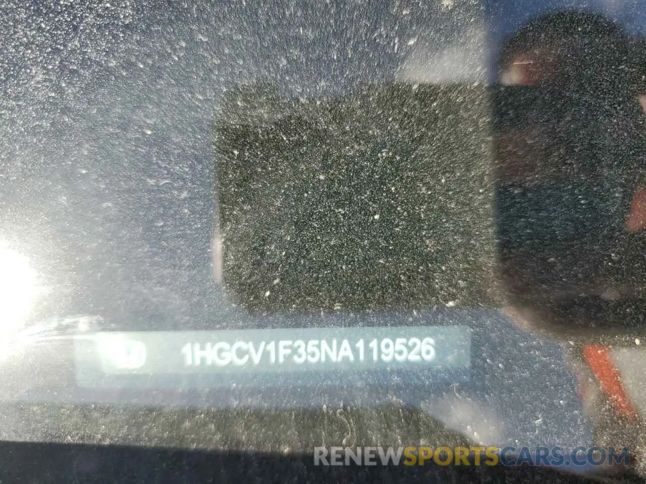 12 fotografías del automóvil dañado 1HGCV1F35NA119526 HONDA ACCORD 2022