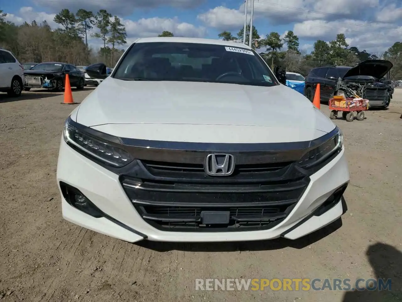 5 fotografías del automóvil dañado 1HGCV1F35NA119526 HONDA ACCORD 2022
