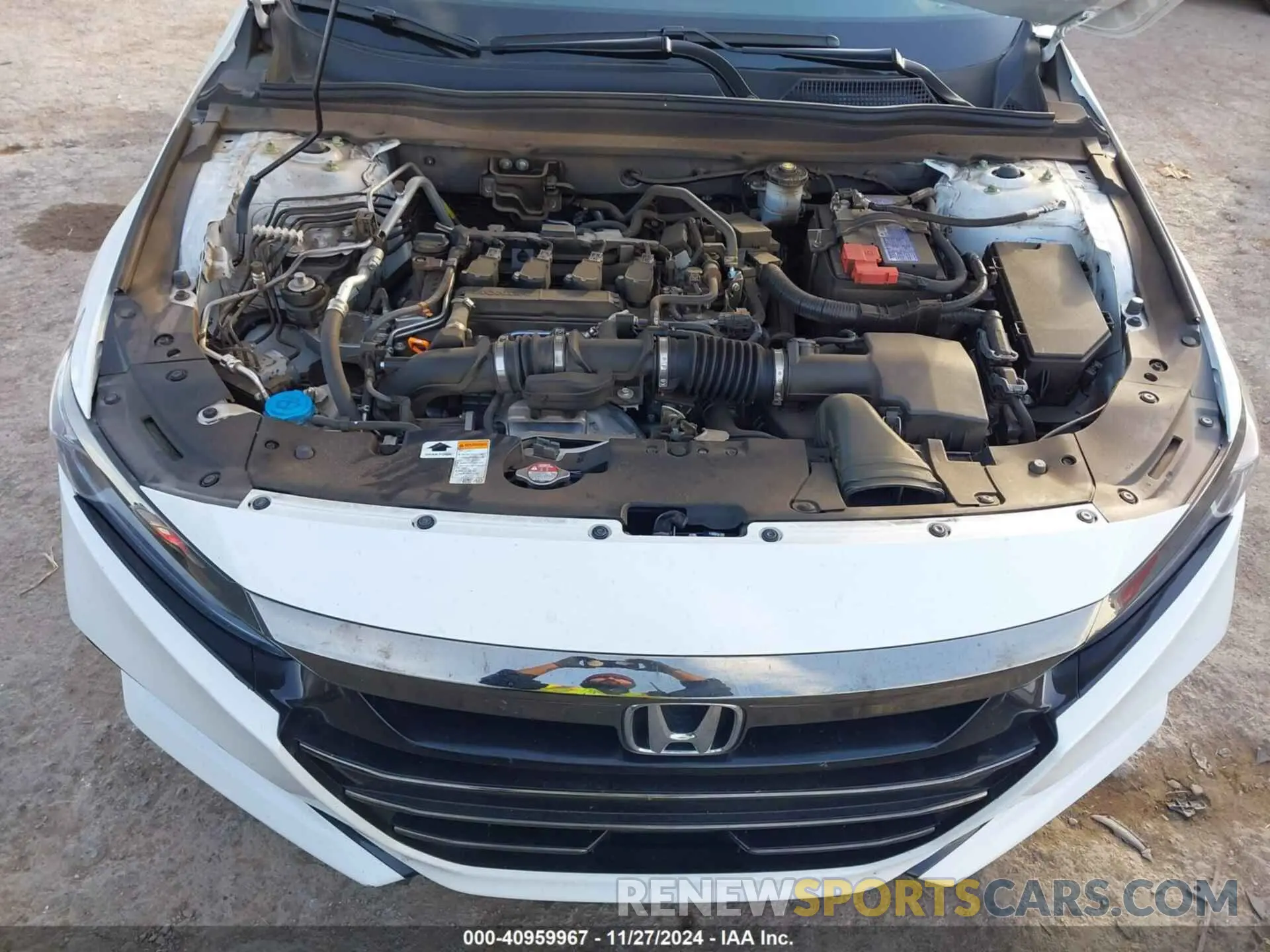 10 fotografías del automóvil dañado 1HGCV1F35NA120708 HONDA ACCORD 2022