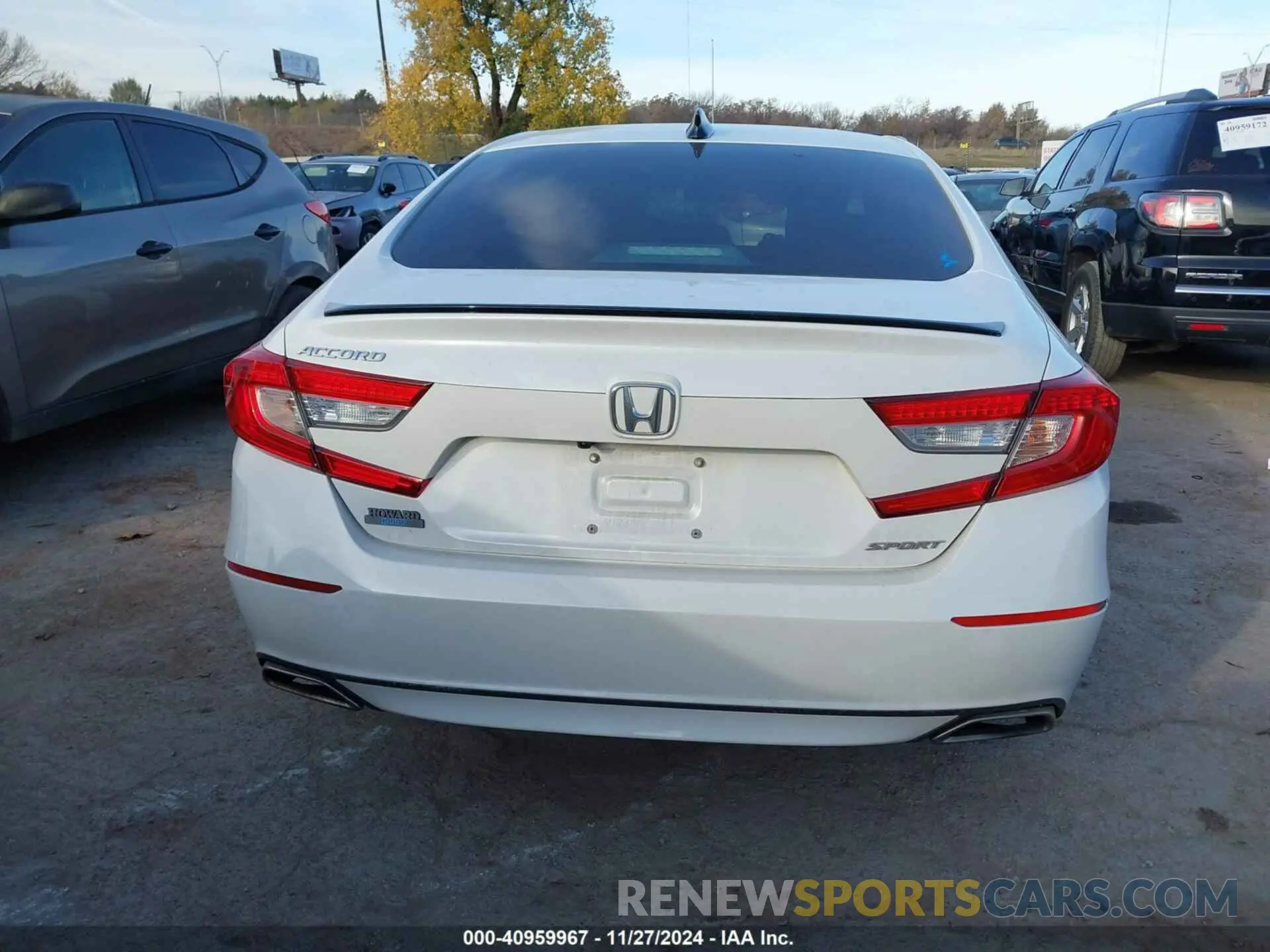16 fotografías del automóvil dañado 1HGCV1F35NA120708 HONDA ACCORD 2022