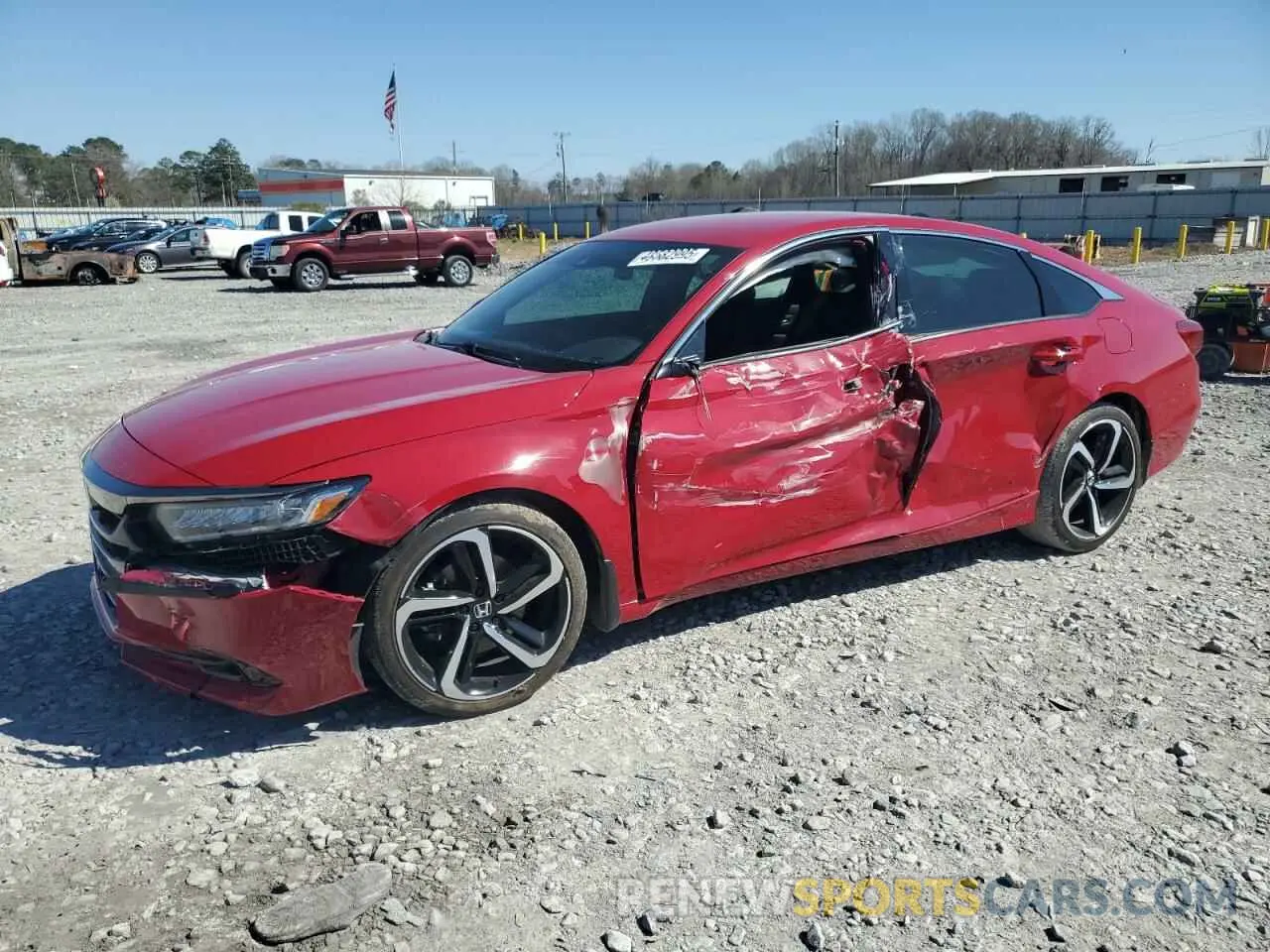 1 fotografías del automóvil dañado 1HGCV1F36NA039362 HONDA ACCORD 2022