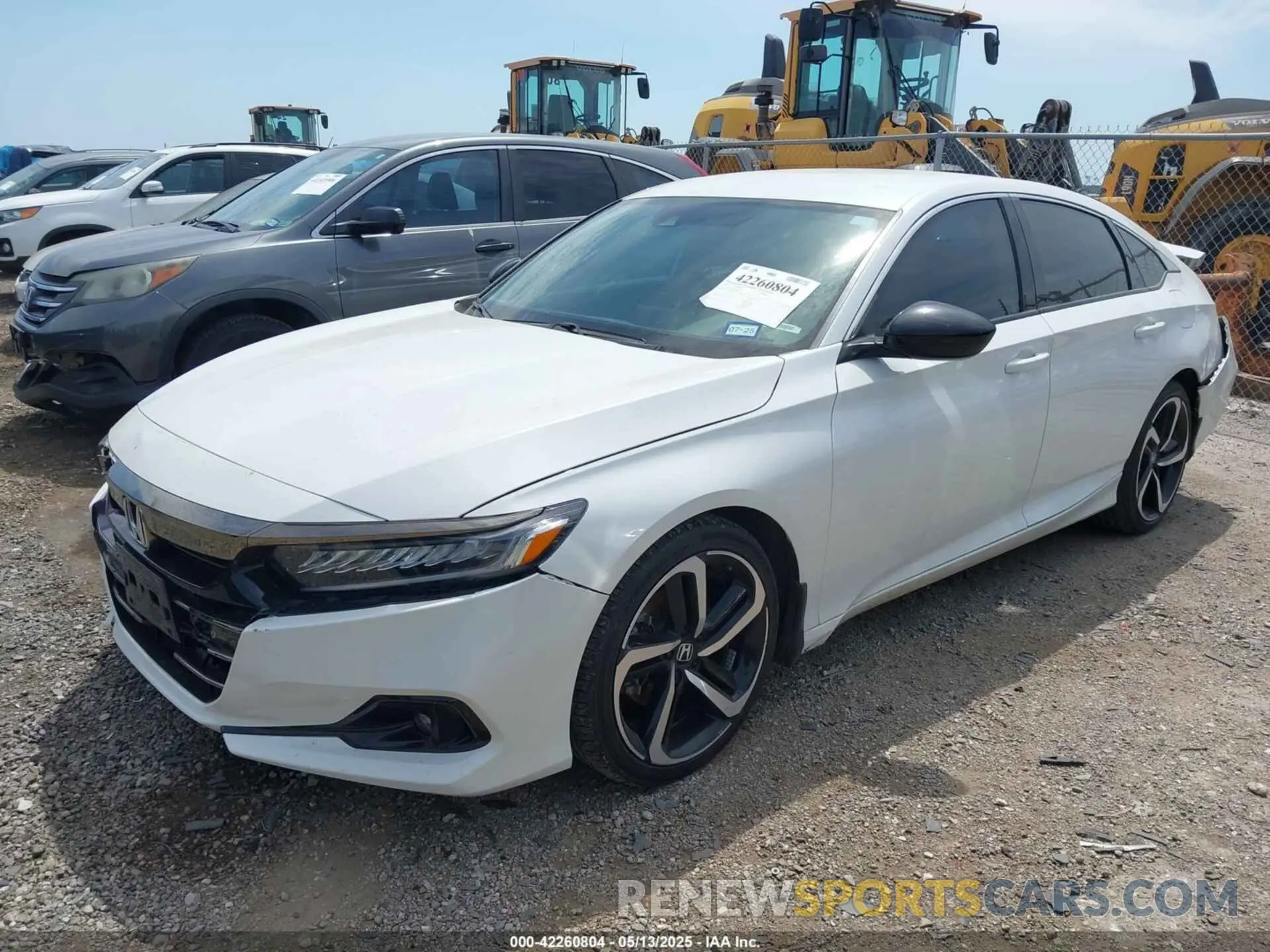 2 fotografías del automóvil dañado 1HGCV1F36NA076671 HONDA ACCORD 2022