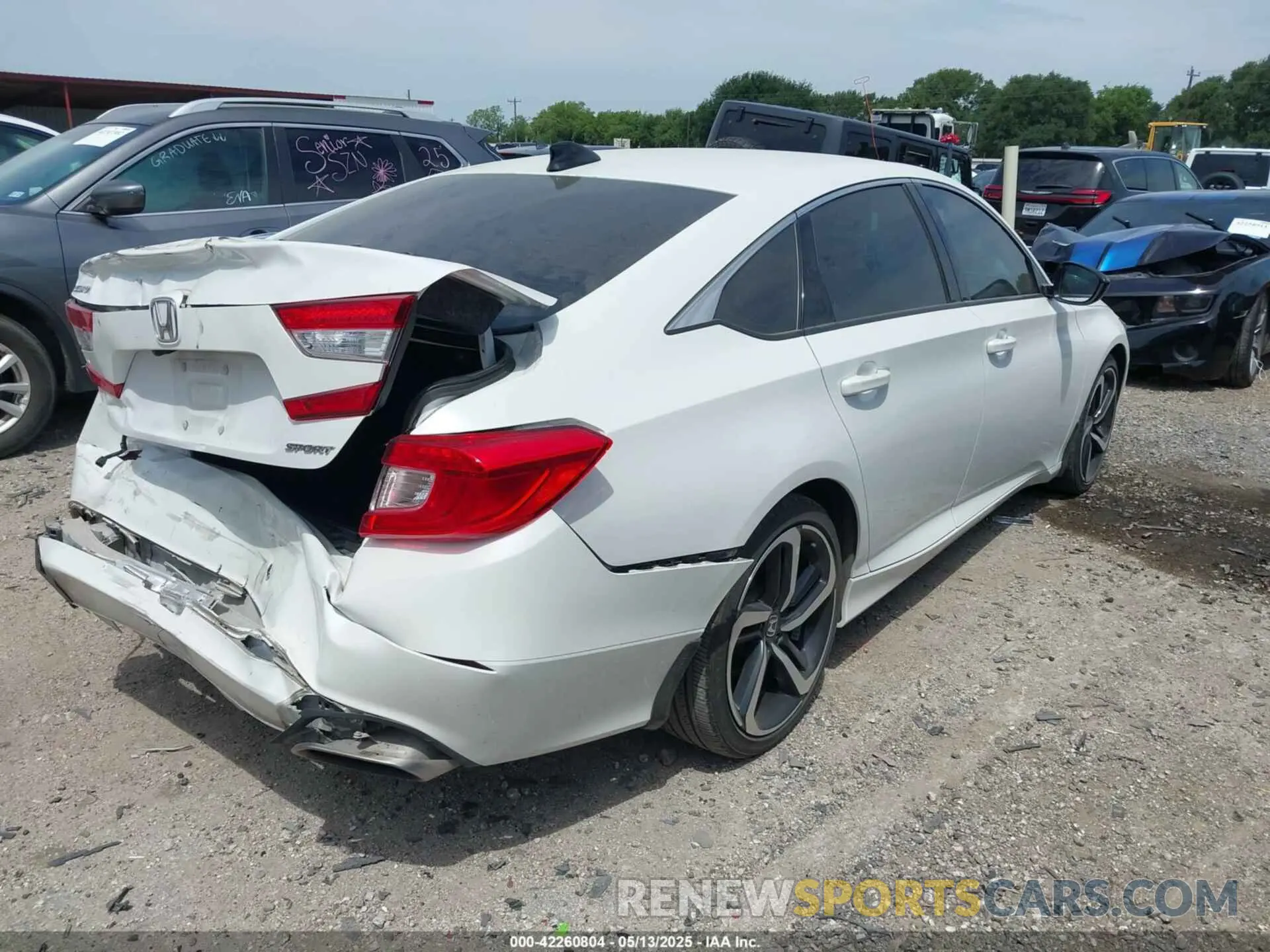 4 fotografías del automóvil dañado 1HGCV1F36NA076671 HONDA ACCORD 2022