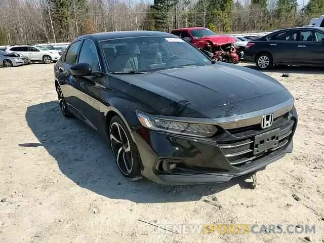 11 fotografías del automóvil dañado 1HGCV1F36NA111287 HONDA ACCORD 2022