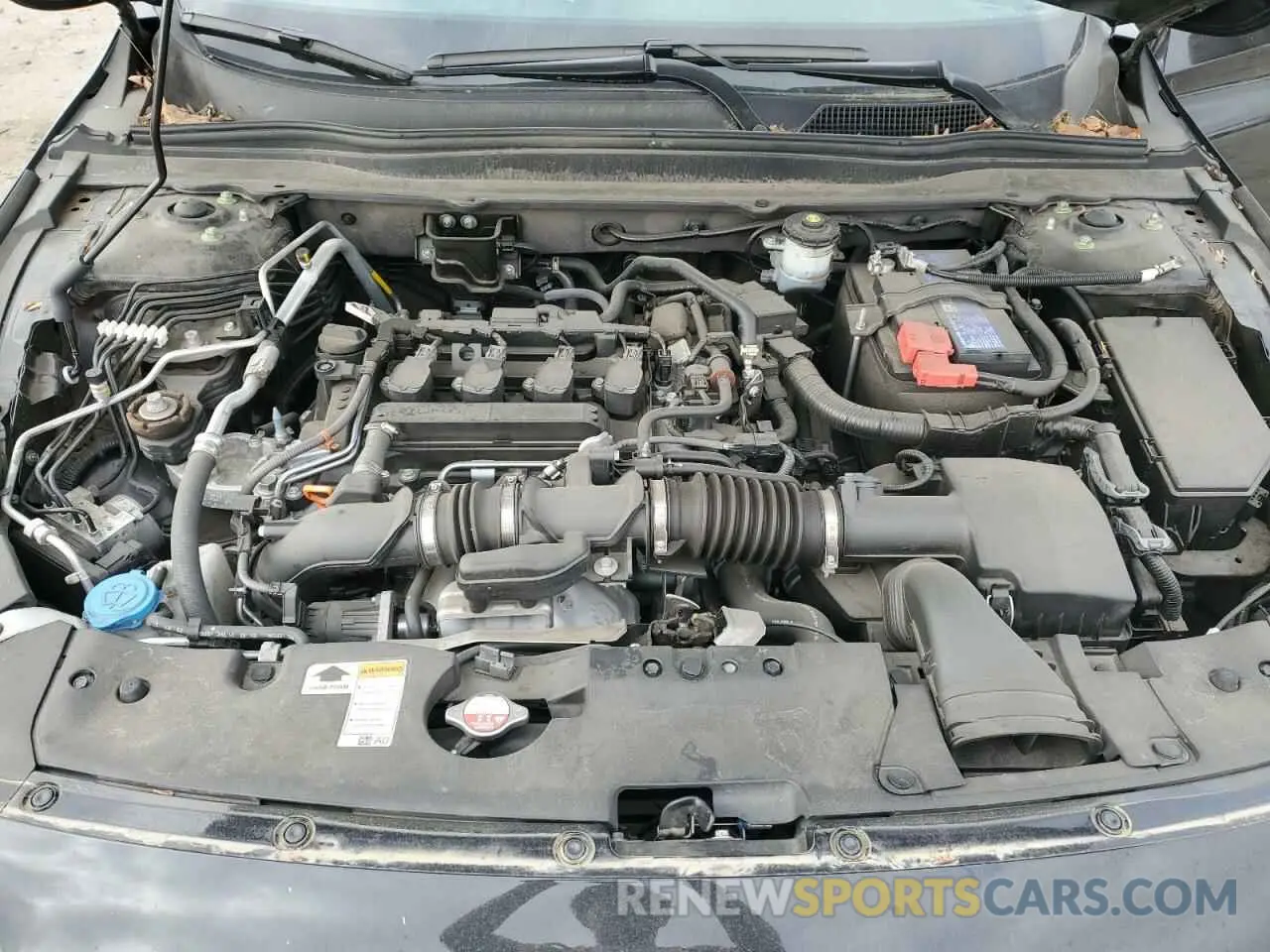 11 fotografías del automóvil dañado 1HGCV1F37NA032629 HONDA ACCORD 2022