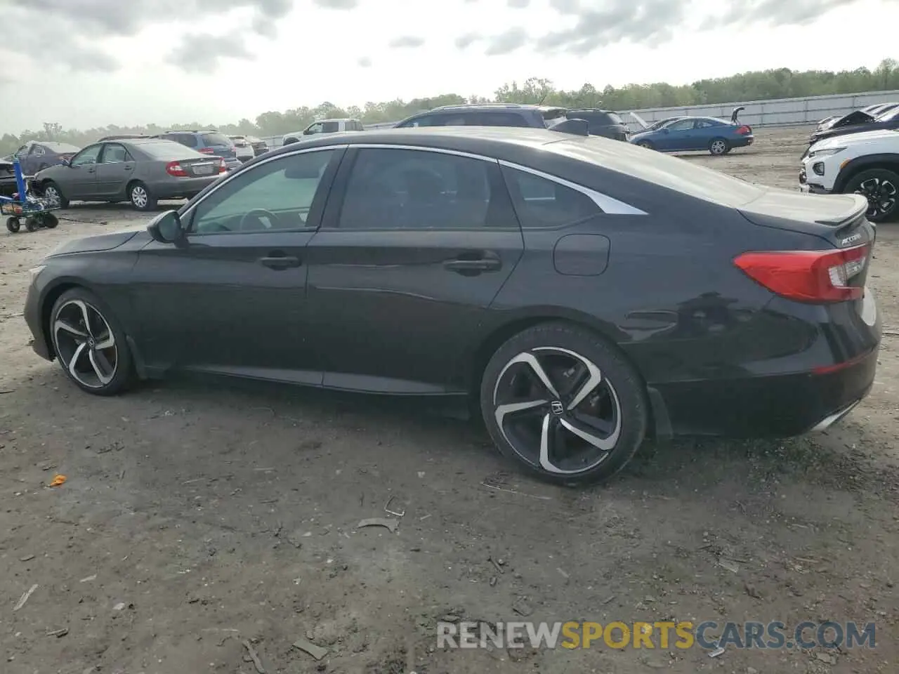 2 fotografías del automóvil dañado 1HGCV1F37NA032629 HONDA ACCORD 2022