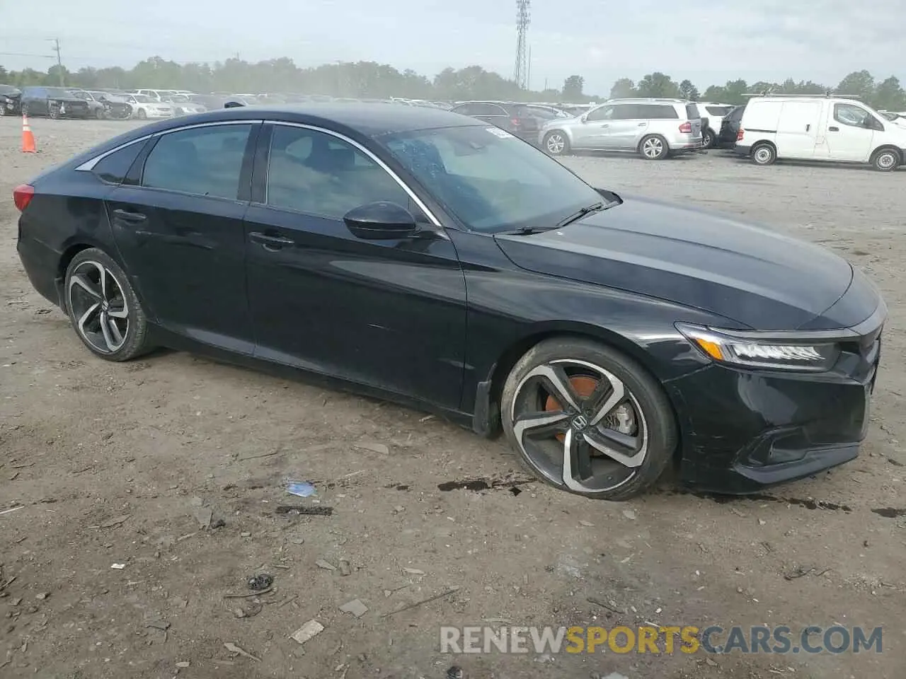 4 fotografías del automóvil dañado 1HGCV1F37NA032629 HONDA ACCORD 2022