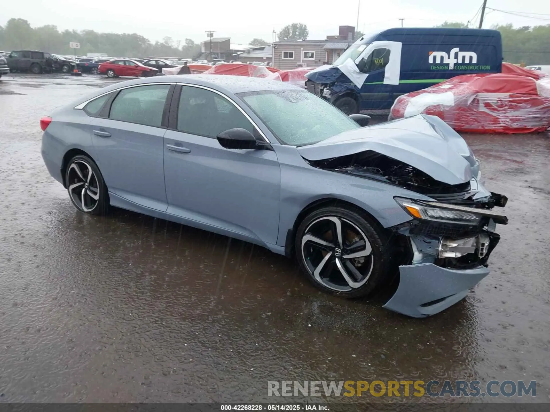 1 fotografías del automóvil dañado 1HGCV1F37NA075335 HONDA ACCORD 2022