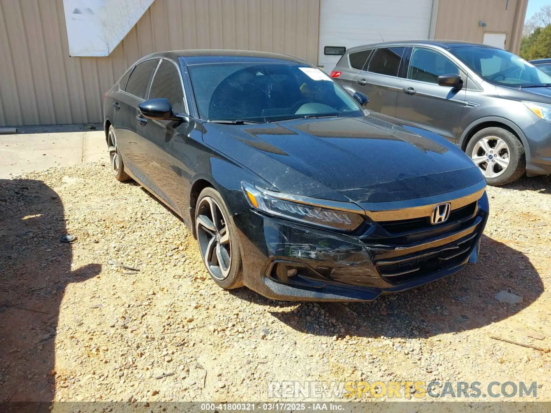 1 fotografías del automóvil dañado 1HGCV1F37NA079711 HONDA ACCORD 2022