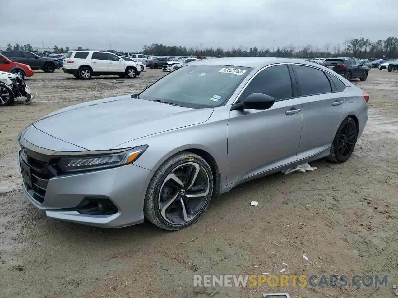 1 fotografías del automóvil dañado 1HGCV1F37NA099604 HONDA ACCORD 2022