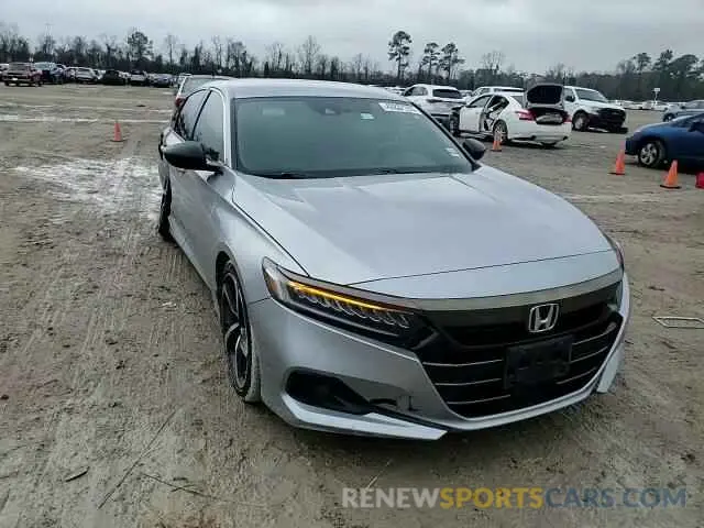 10 fotografías del automóvil dañado 1HGCV1F37NA099604 HONDA ACCORD 2022