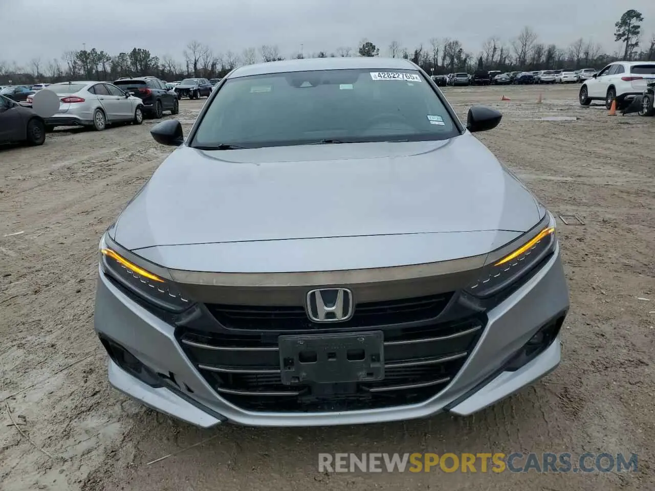 5 fotografías del automóvil dañado 1HGCV1F37NA099604 HONDA ACCORD 2022