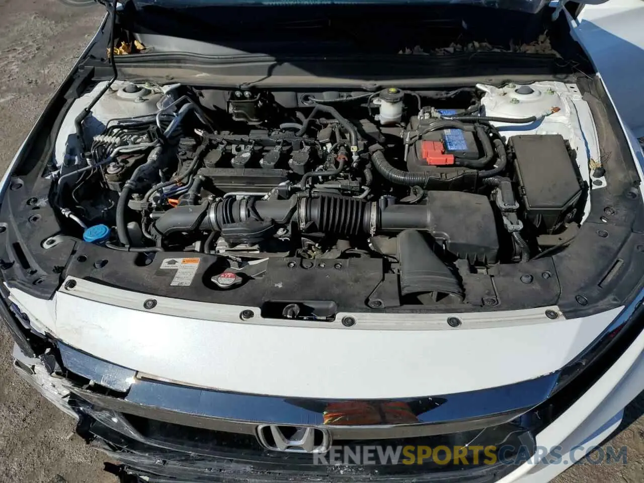 11 fotografías del automóvil dañado 1HGCV1F37NA103411 HONDA ACCORD 2022