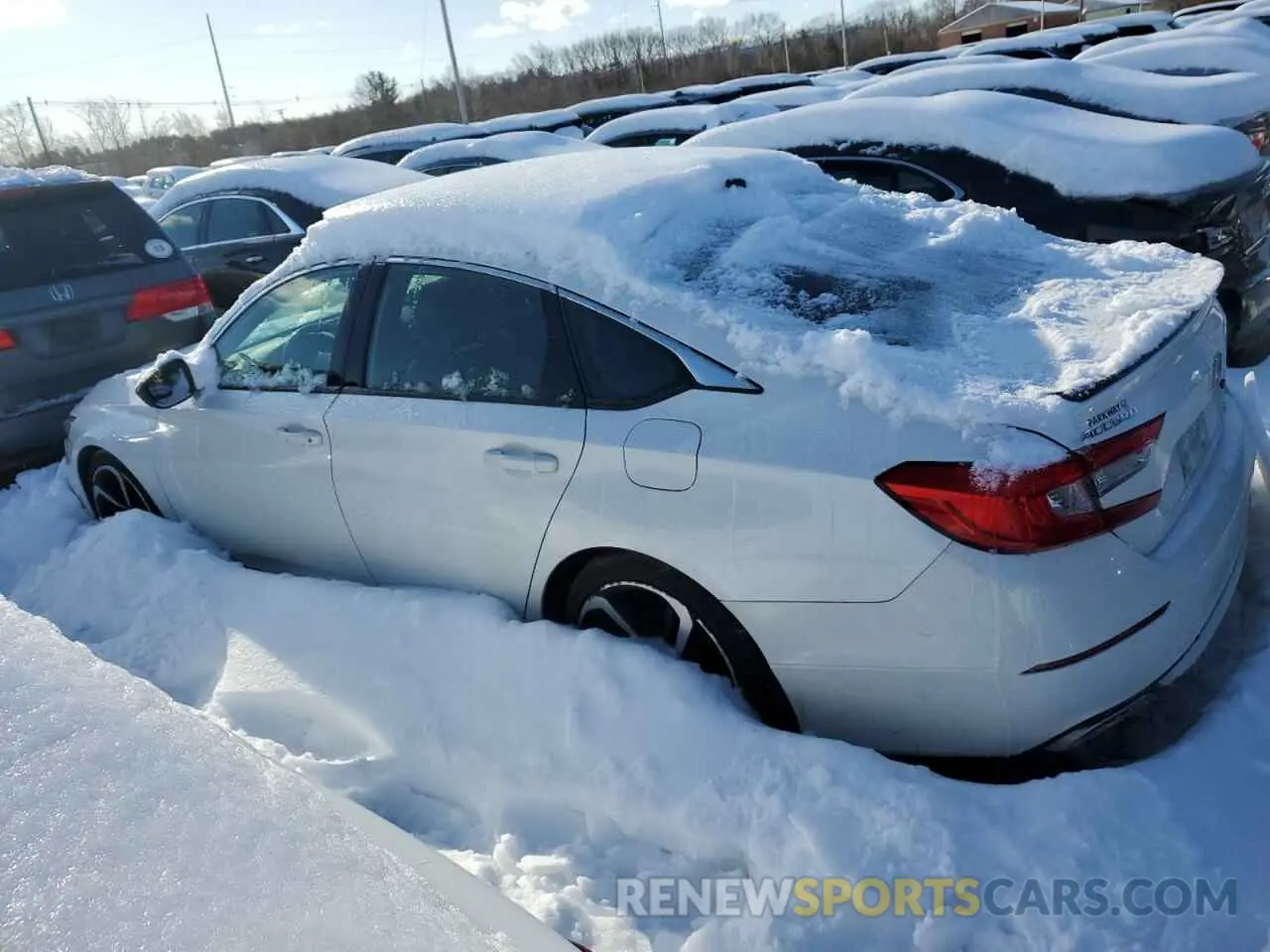 2 fotografías del automóvil dañado 1HGCV1F37NA103411 HONDA ACCORD 2022