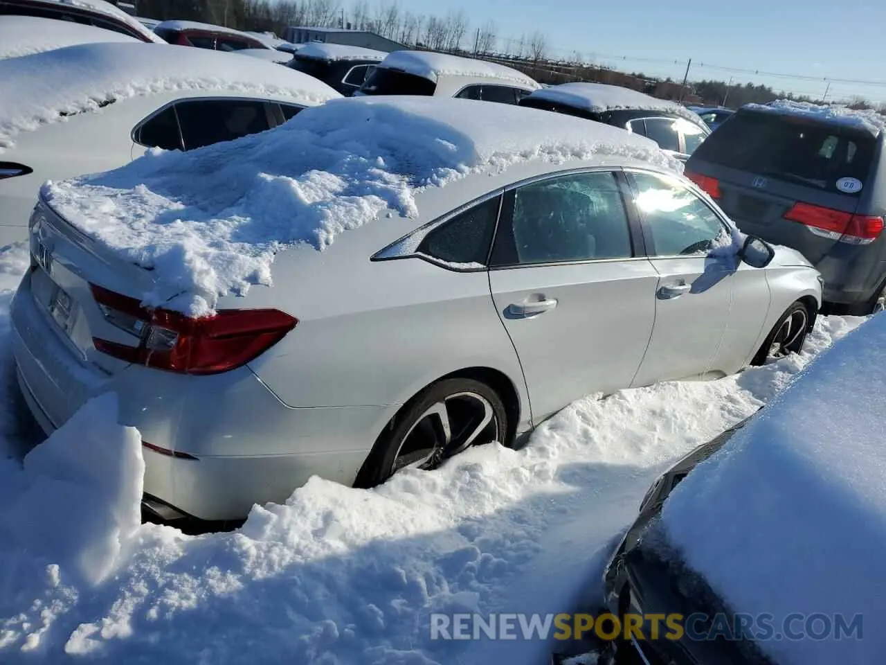 3 fotografías del automóvil dañado 1HGCV1F37NA103411 HONDA ACCORD 2022
