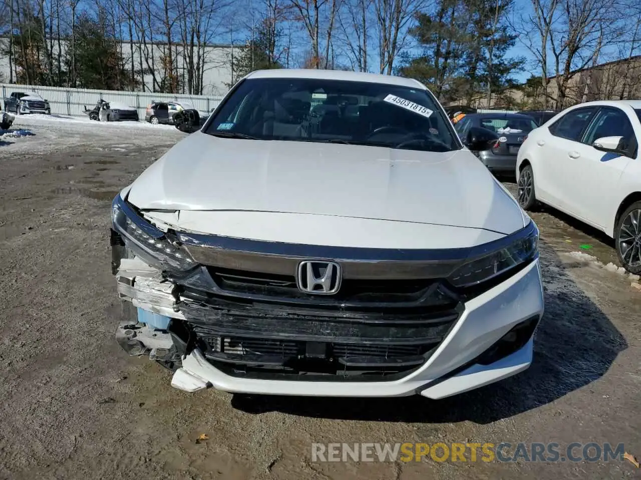 5 fotografías del automóvil dañado 1HGCV1F37NA103411 HONDA ACCORD 2022