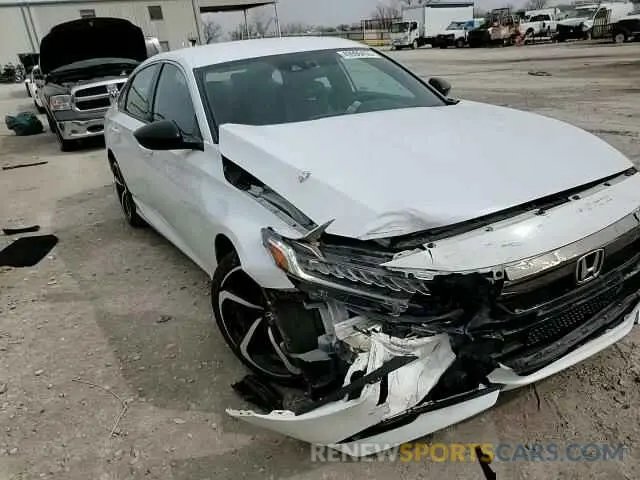 11 fotografías del automóvil dañado 1HGCV1F37NA116479 HONDA ACCORD 2022