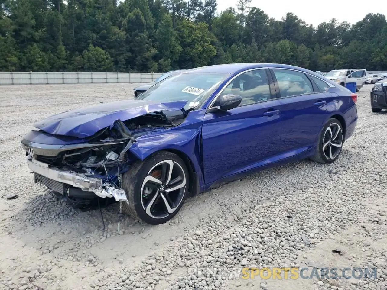 1 fotografías del automóvil dañado 1HGCV1F38NA005164 HONDA ACCORD 2022