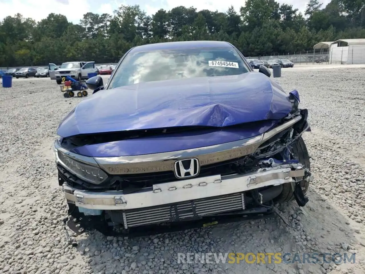 5 fotografías del automóvil dañado 1HGCV1F38NA005164 HONDA ACCORD 2022