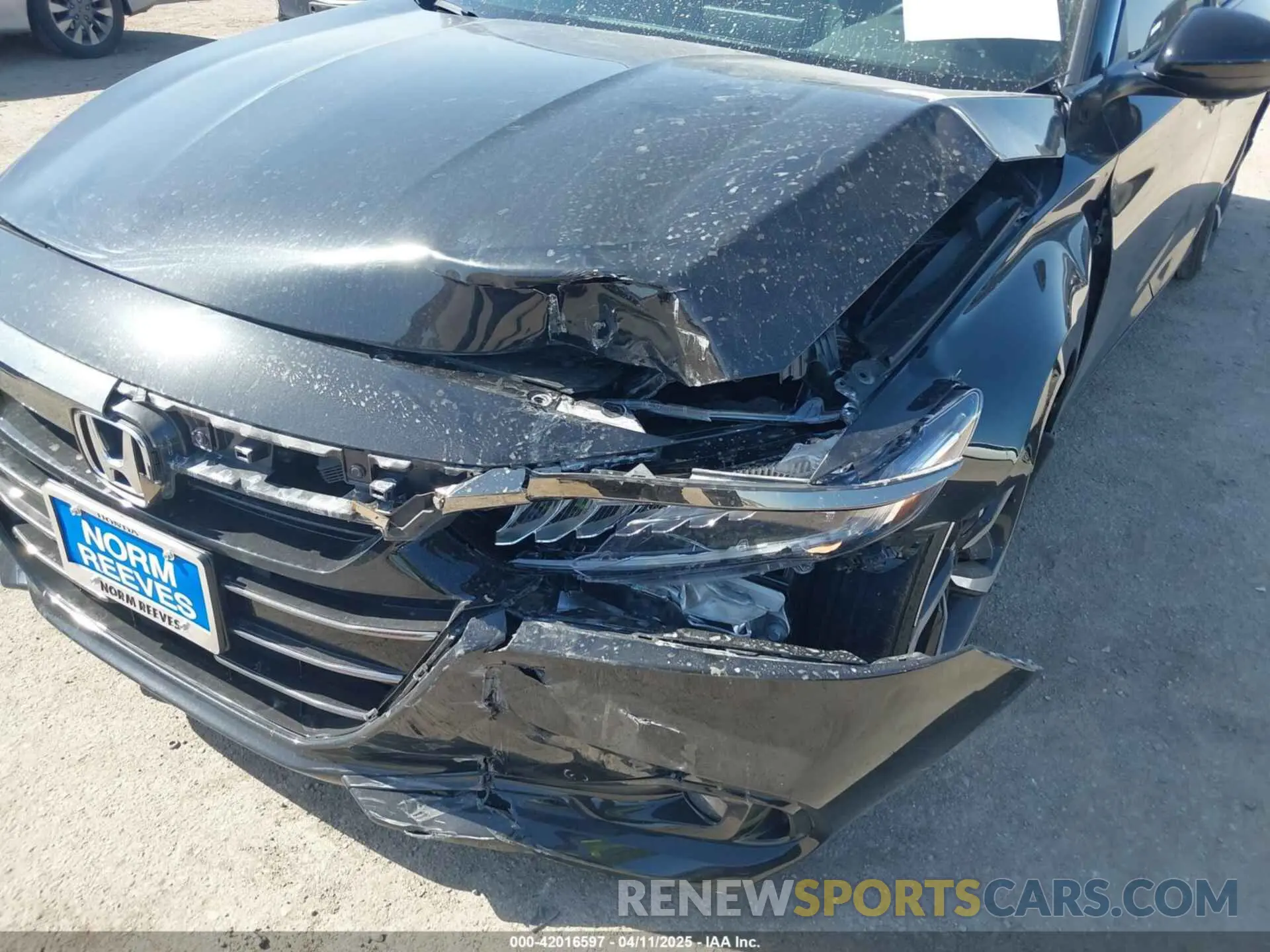 6 fotografías del automóvil dañado 1HGCV1F38NA017685 HONDA ACCORD 2022