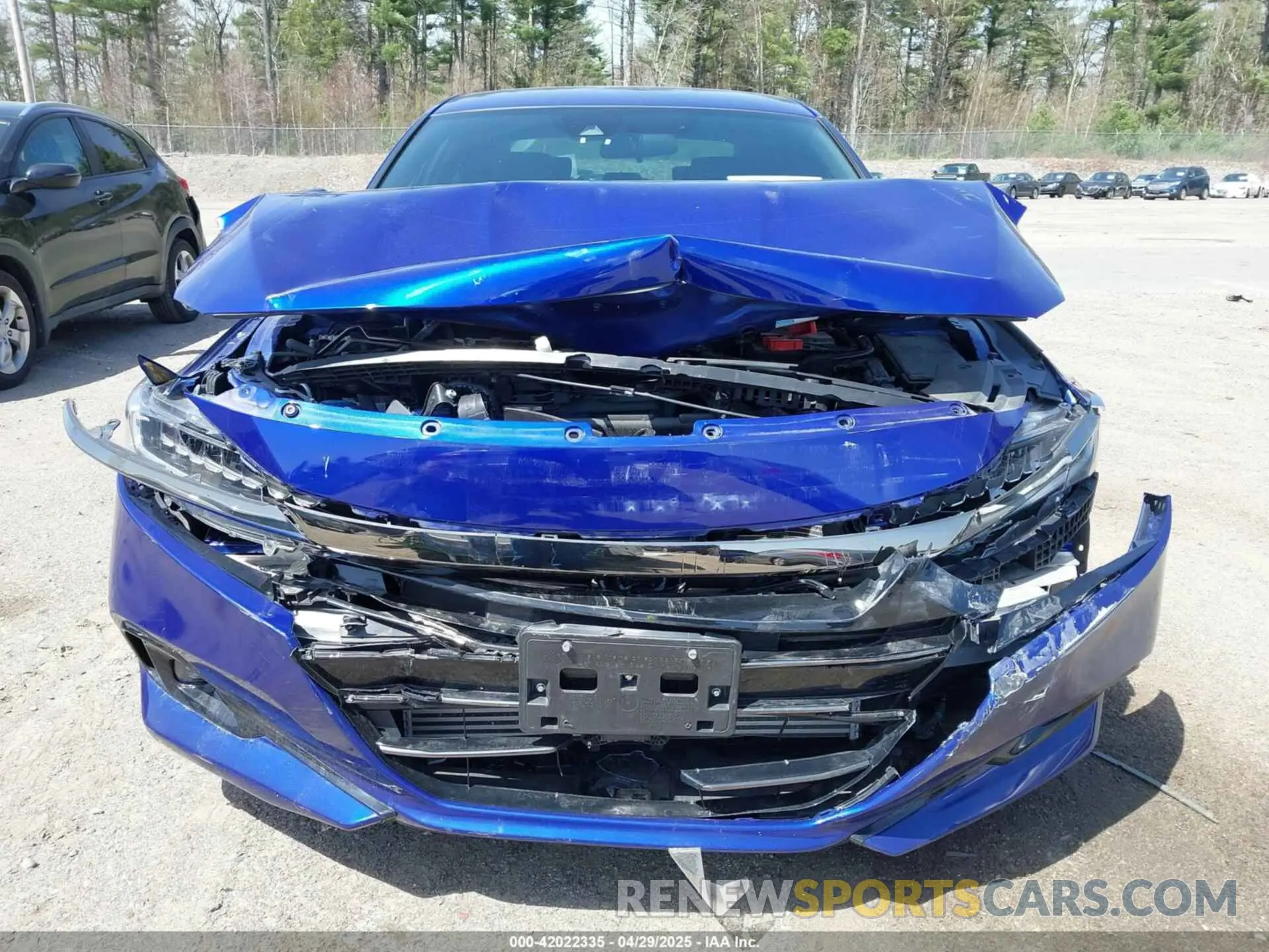 12 fotografías del automóvil dañado 1HGCV1F38NA042831 HONDA ACCORD 2022