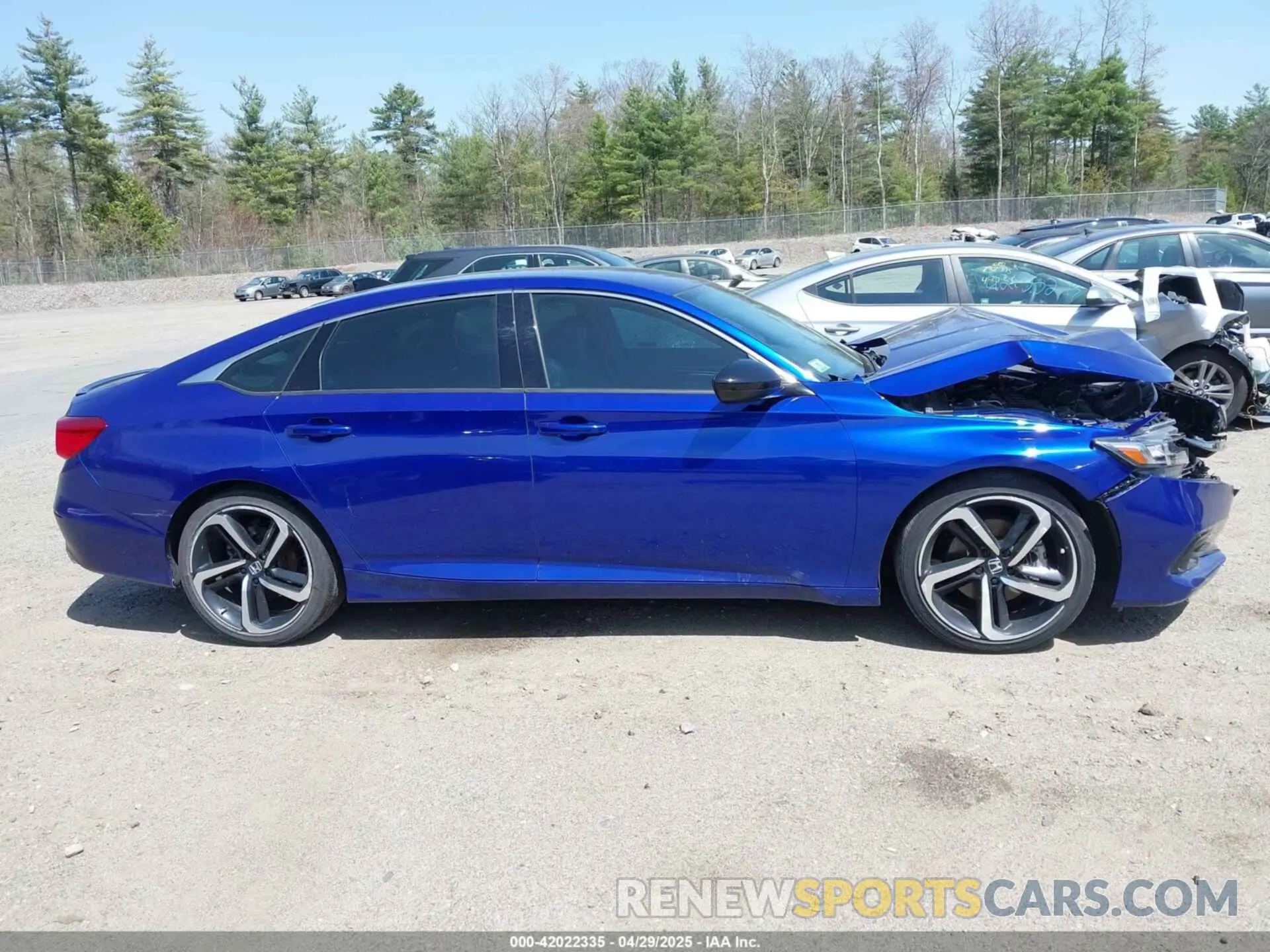 13 fotografías del automóvil dañado 1HGCV1F38NA042831 HONDA ACCORD 2022