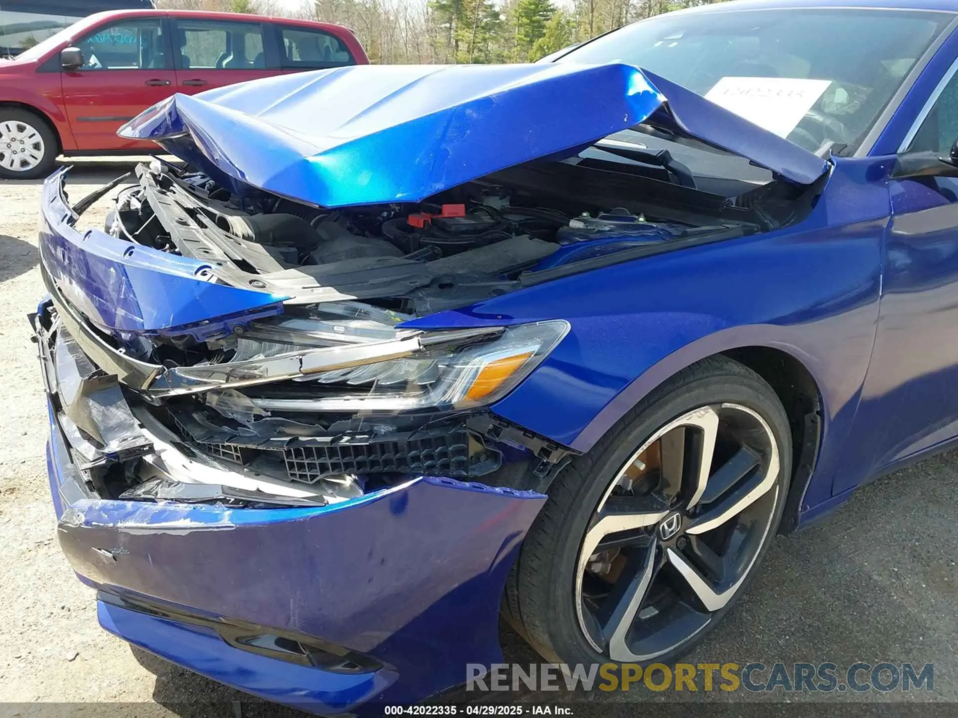 19 fotografías del automóvil dañado 1HGCV1F38NA042831 HONDA ACCORD 2022