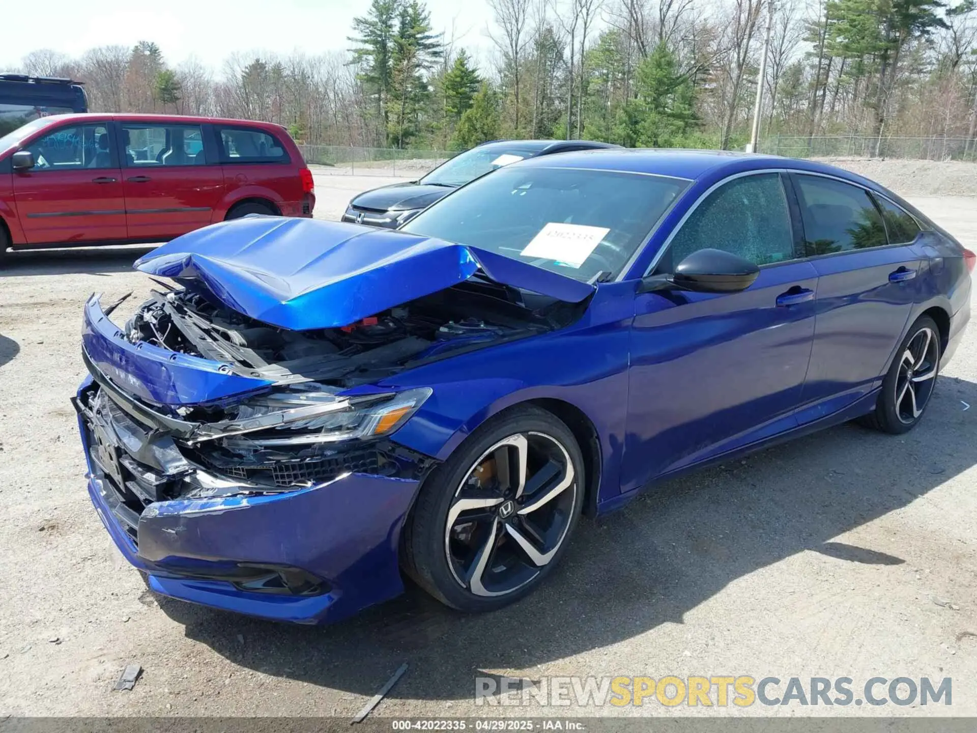 2 fotografías del automóvil dañado 1HGCV1F38NA042831 HONDA ACCORD 2022