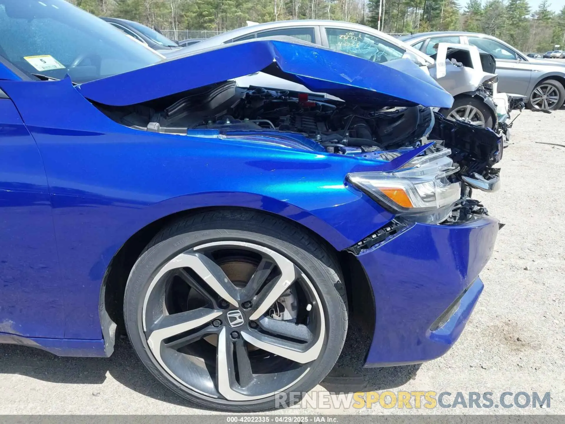 21 fotografías del automóvil dañado 1HGCV1F38NA042831 HONDA ACCORD 2022