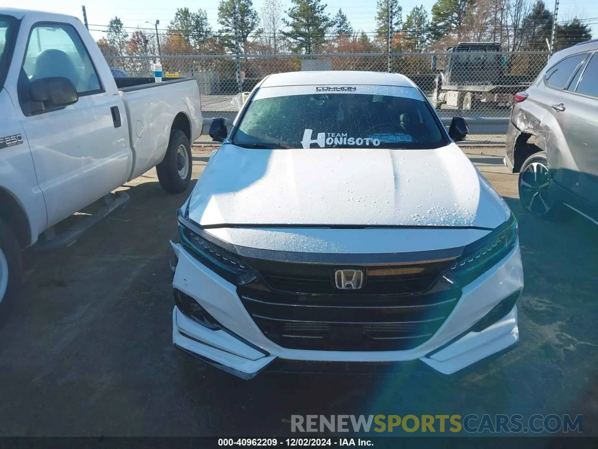 12 fotografías del automóvil dañado 1HGCV1F38NA043588 HONDA ACCORD 2022