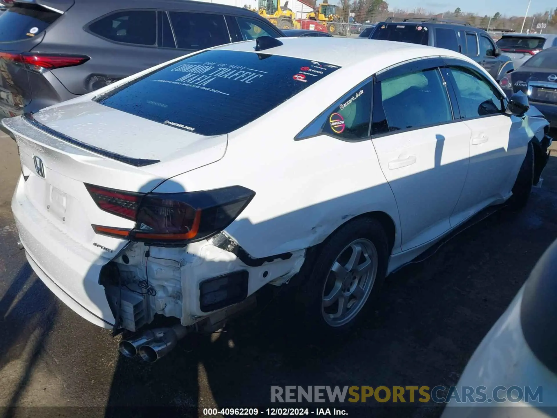 4 fotografías del automóvil dañado 1HGCV1F38NA043588 HONDA ACCORD 2022