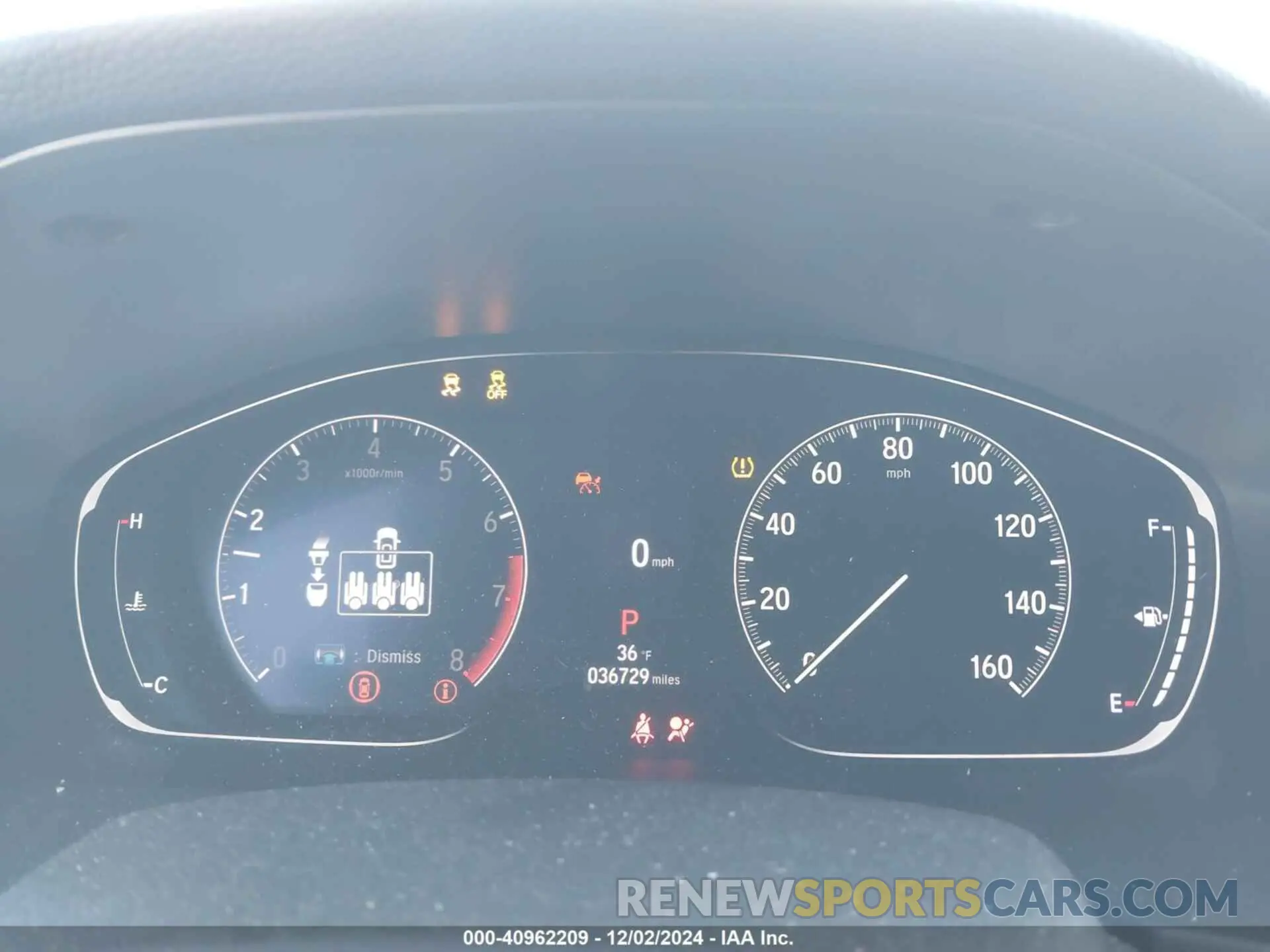 7 fotografías del automóvil dañado 1HGCV1F38NA043588 HONDA ACCORD 2022