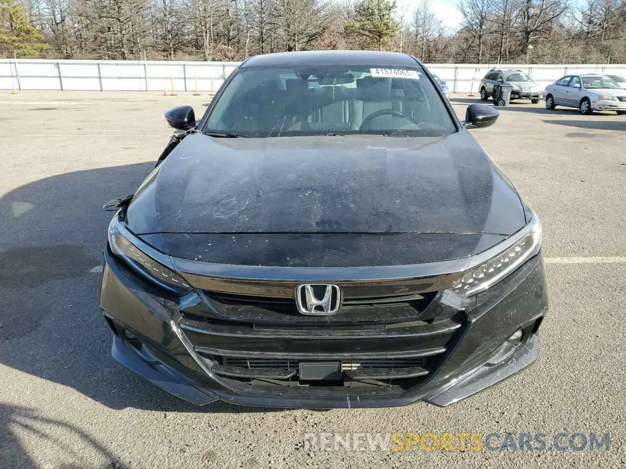 5 fotografías del automóvil dañado 1HGCV1F38NA051688 HONDA ACCORD 2022