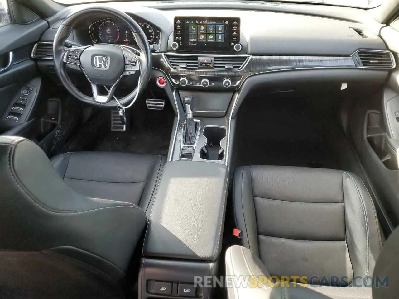 8 fotografías del automóvil dañado 1HGCV1F38NA051688 HONDA ACCORD 2022