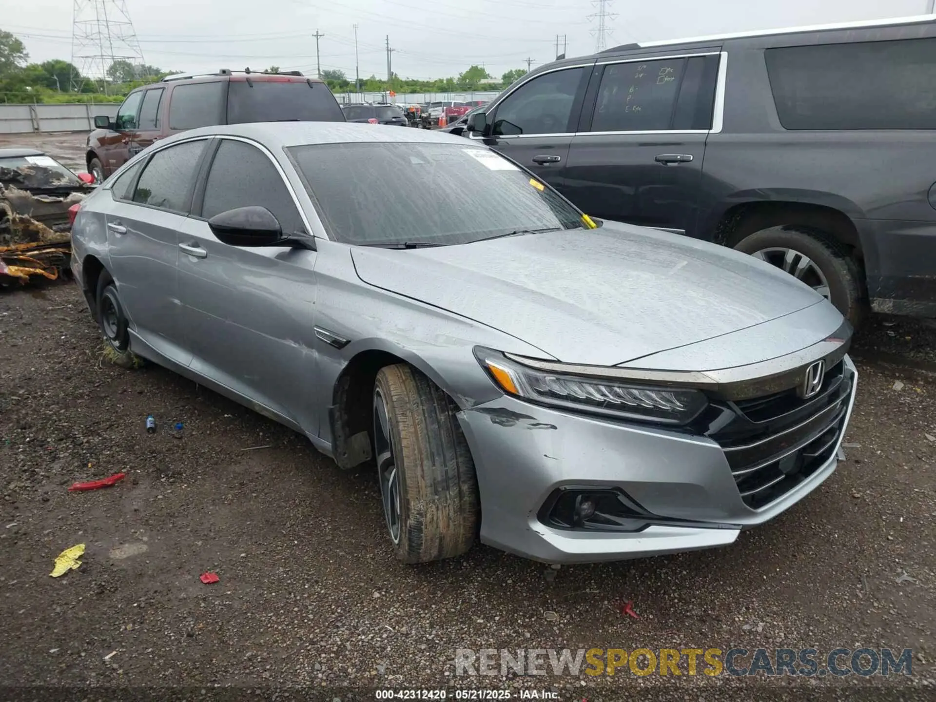 1 fotografías del automóvil dañado 1HGCV1F38NA058818 HONDA ACCORD 2022