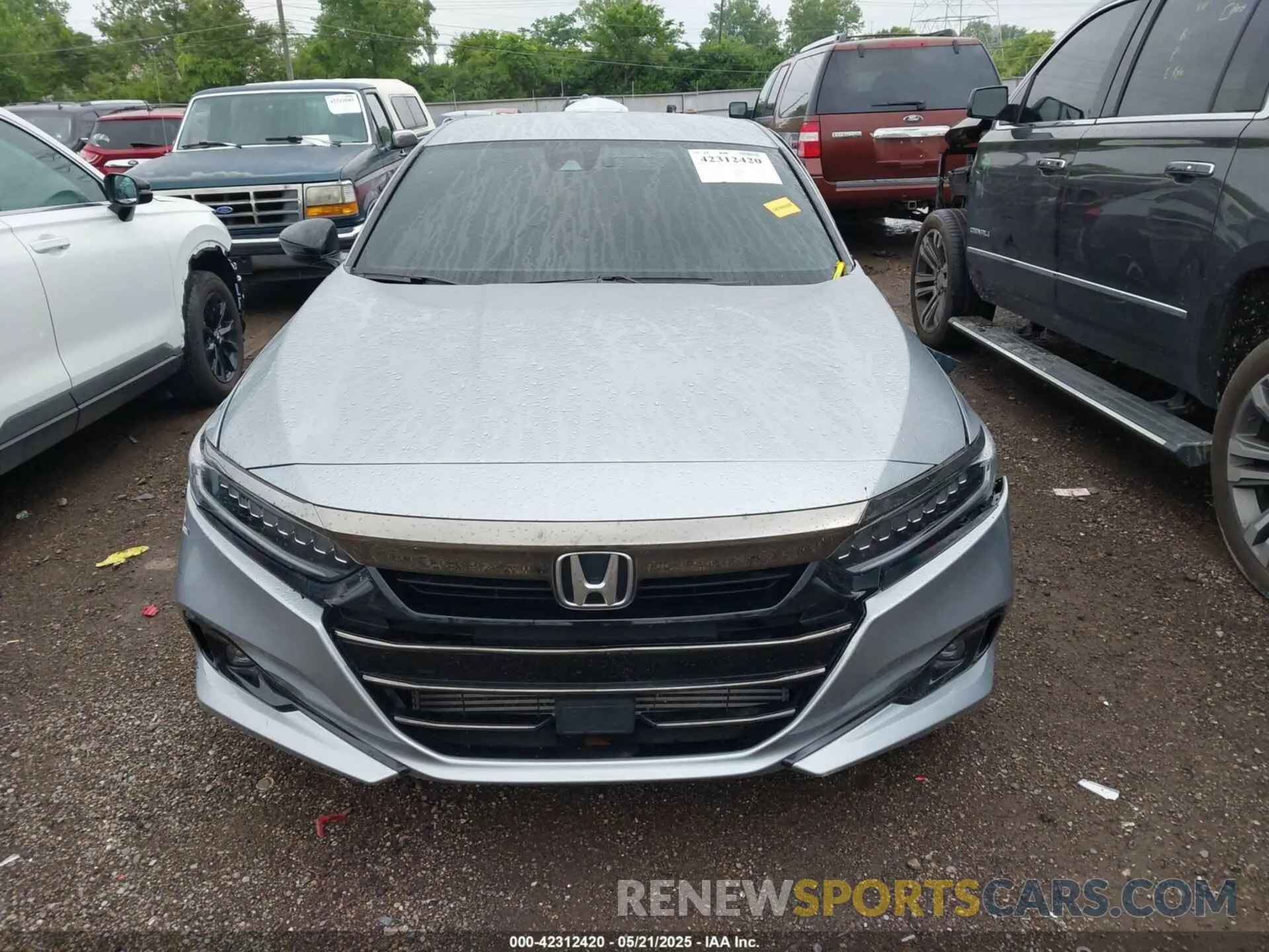 12 fotografías del automóvil dañado 1HGCV1F38NA058818 HONDA ACCORD 2022