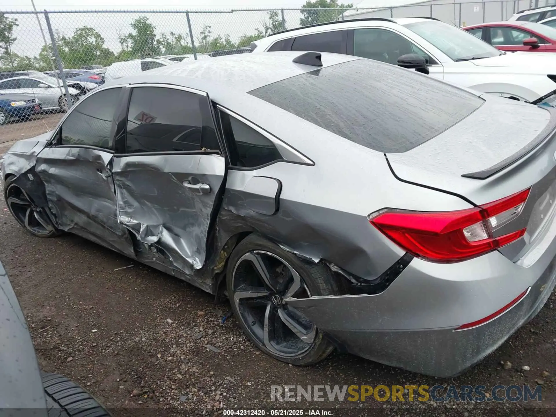 14 fotografías del automóvil dañado 1HGCV1F38NA058818 HONDA ACCORD 2022