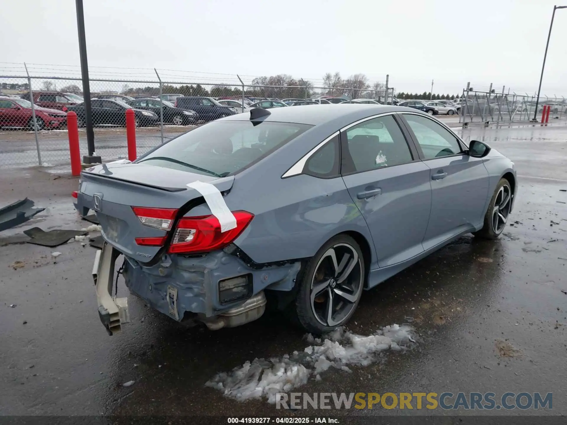 4 fotografías del automóvil dañado 1HGCV1F38NA072444 HONDA ACCORD 2022