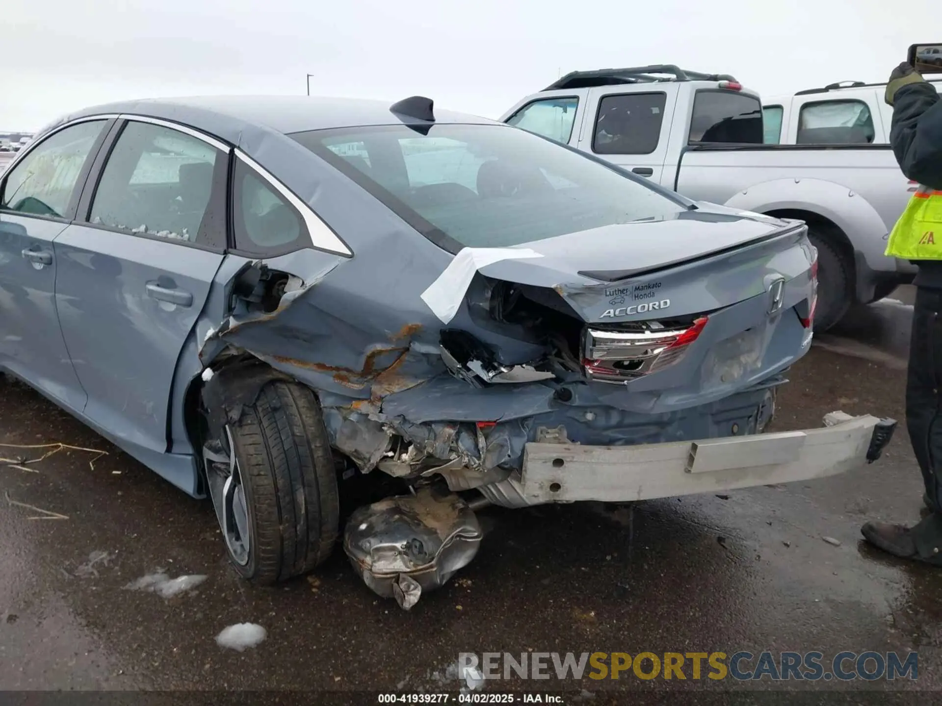 6 fotografías del automóvil dañado 1HGCV1F38NA072444 HONDA ACCORD 2022